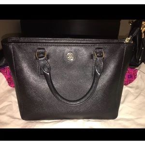 Tory Burch Robinson Mini Square Tote